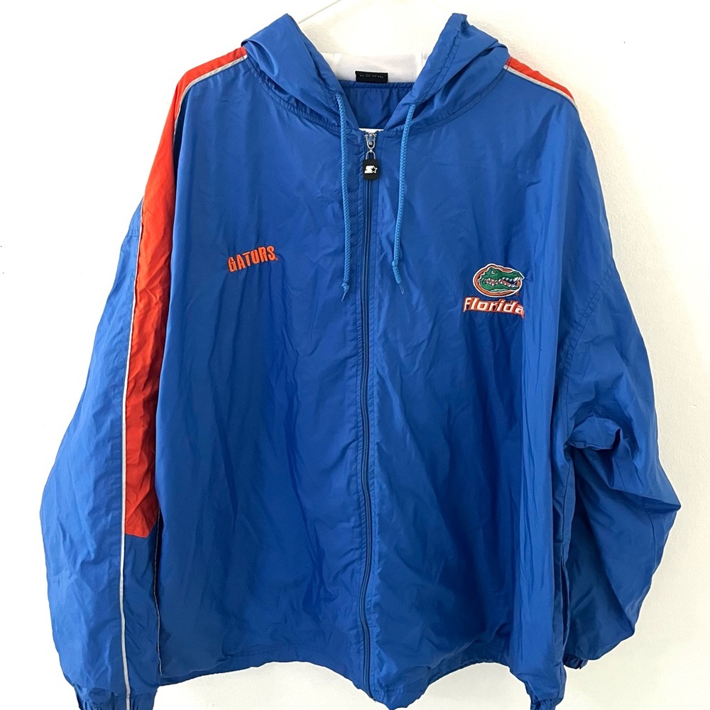 Vintage STARTER Florida Gators Full Zip Jacket, Size: XXL